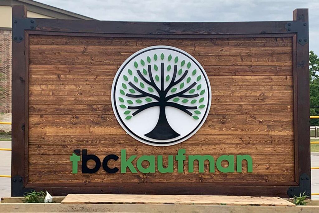 FBCK custom monument sign
